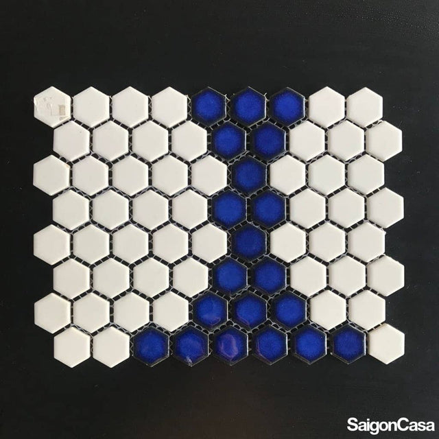 mosaix luc giac trang - xanh