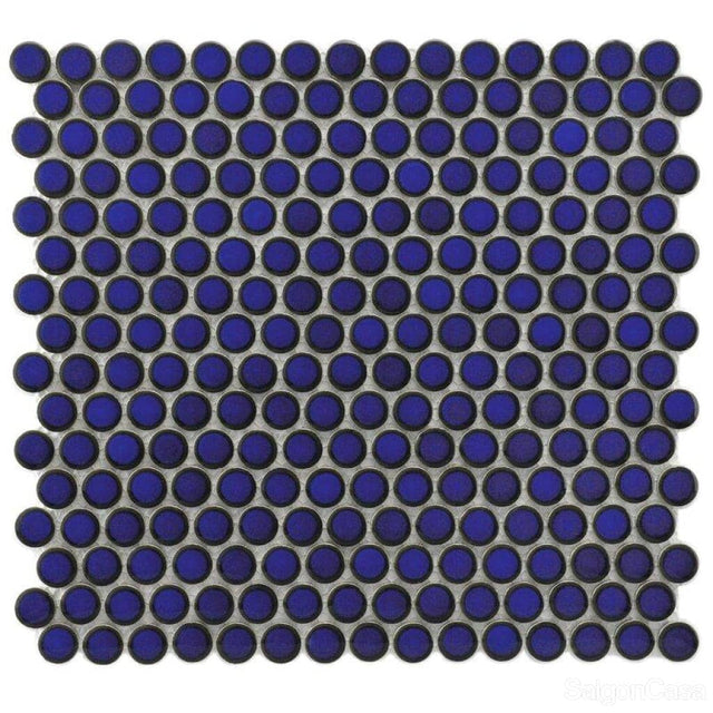 Gạch Mosaic Đồng Xu Ocean - SaigonCasa | Curated Surfaces & Contemporary Living