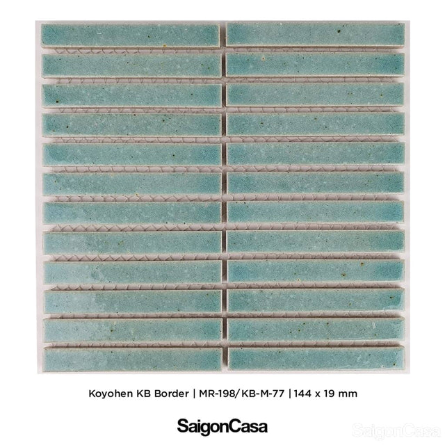 Gạch Mosaic Nhật Bản Koyohen Border - SaigonCasa | Curated Surfaces & Contemporary Living