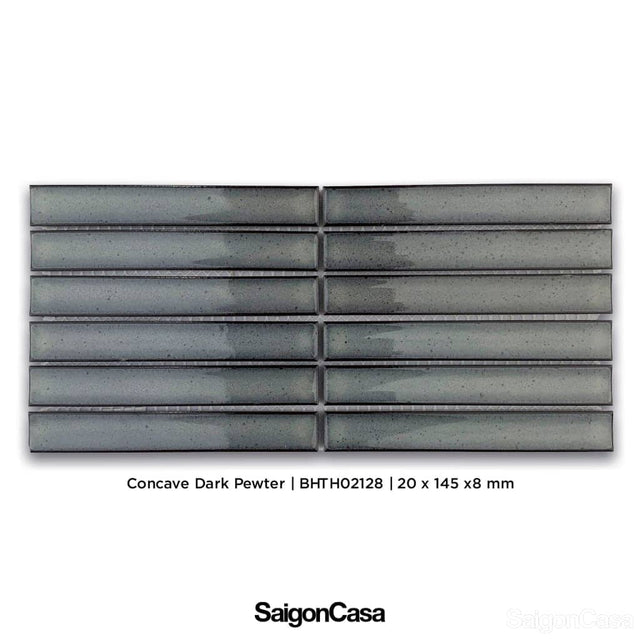 Gạch Mosaic Trang Trí Concave Border - SaigonCasa | Curated Surfaces & Contemporary Living