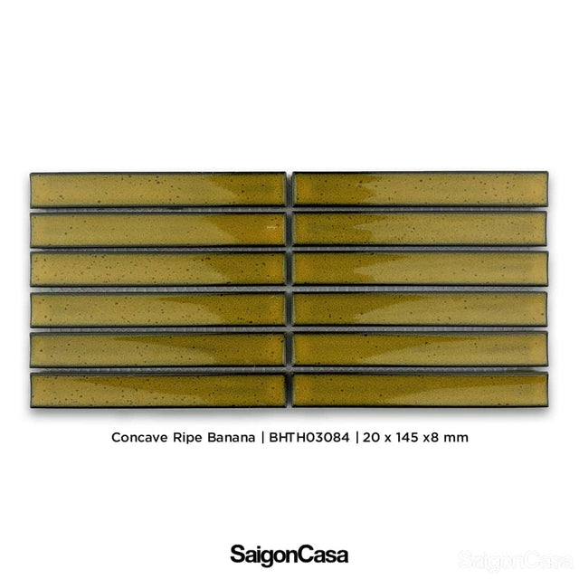 Gạch Mosaic Trang Trí Concave Border - SaigonCasa | Curated Surfaces & Contemporary Living