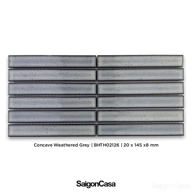 Gạch Mosaic Trang Trí Concave Border - SaigonCasa | Curated Surfaces & Contemporary Living