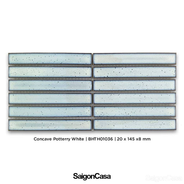 Gạch Mosaic Trang Trí Concave Border - SaigonCasa | Curated Surfaces & Contemporary Living