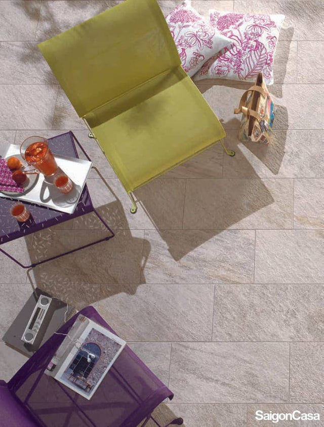 Gạch Ngoài Trời Percosi Sand - SaigonCasa | Curated Surfaces & Contemporary Living