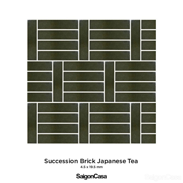 Gạch Nhật Bản Succession Brick - SaigonCasa | Curated Surfaces & Contemporary Living