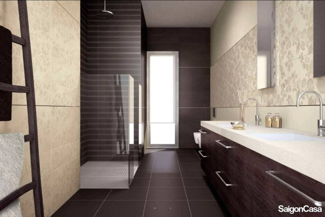 Gạch Phòng Tắm Frame - SaigonCasa | Curated Surfaces & Contemporary Living