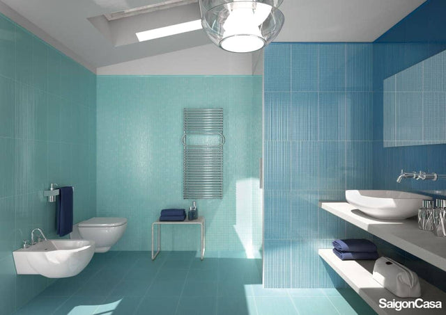 Gạch Sàn Phòng Tắm Riflessi - SaigonCasa | Curated Surfaces & Contemporary Living