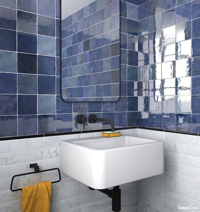 Gạch tường Artisan Colonial Blue 13.2X13.2