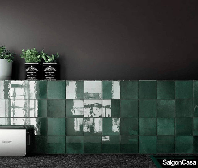 Gạch tường Artisan Moss Green 13.2X13.2