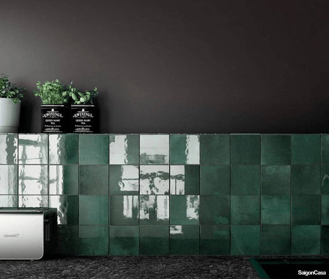 Gạch tường Artisan Moss Green 13.2X13.2