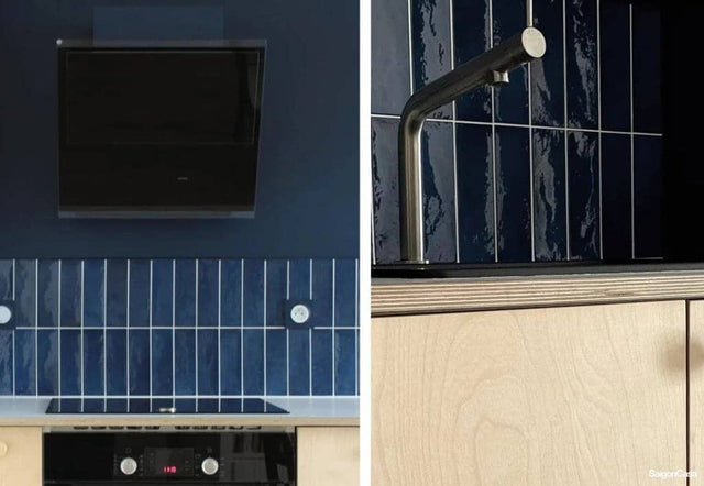 Gạch Thẻ Ốp Tường Village Royal Blue - SaigonCasa | Curated Surfaces & Contemporary Living