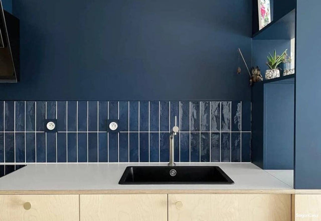 Gạch Thẻ Ốp Tường Village Royal Blue - SaigonCasa | Curated Surfaces & Contemporary Living