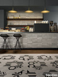 Gạch Thẻ Textile Silver 7.5x30cm - SaigonCasa | Curated Surfaces & Contemporary Living