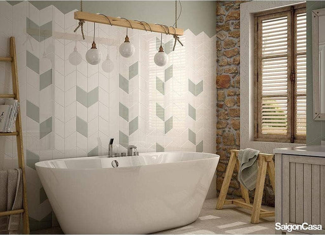 Gạch Trang Trí Hình Thoi Rhombus - SaigonCasa | Curated Surfaces & Contemporary Living