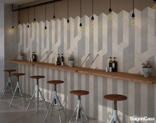 Gạch Trang Trí Hình Thoi Rhombus - SaigonCasa | Curated Surfaces & Contemporary Living