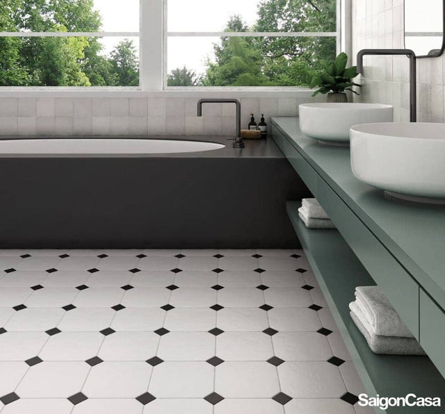 Gạch Trang Trí Octagon 20x20cm - SaigonCasa | Curated Surfaces & Contemporary Living