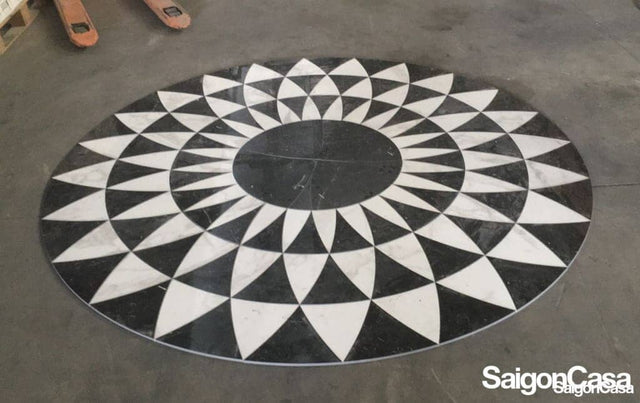 Gạch Trang Trí Patchwork B&W - SaigonCasa | Curated Surfaces & Contemporary Living