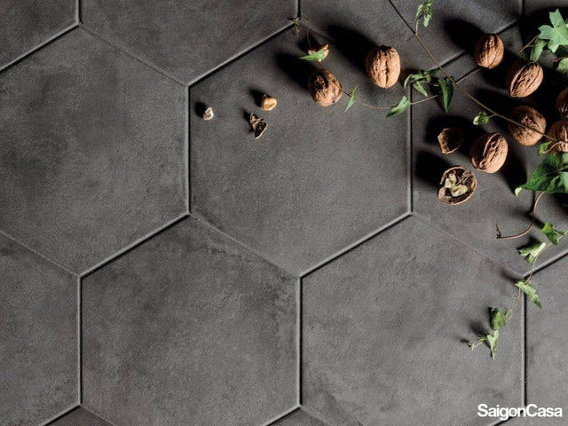 Gạch trang trí Terra Nero 25X21.6 Esa