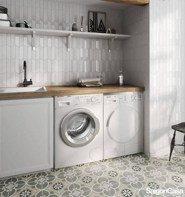 Gạch Trang Trí Tường Chevron - SaigonCasa | Curated Surfaces & Contemporary Living