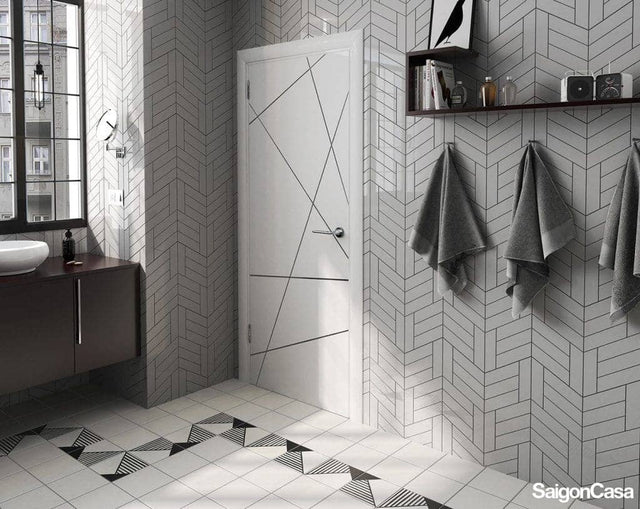 Gạch Trang Trí Tường Chevron - SaigonCasa | Curated Surfaces & Contemporary Living