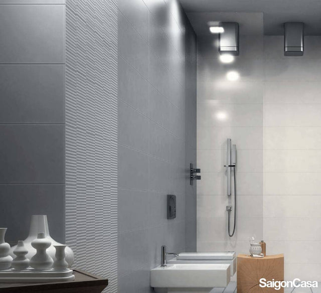 Gạch Tường Fabric 25x75cm - SaigonCasa | Curated Surfaces & Contemporary Living