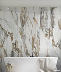 Gạch Vân Đá Khổ Lớn Calacatta Gold 121x270cm - SaigonCasa | Curated Surfaces & Contemporary Living