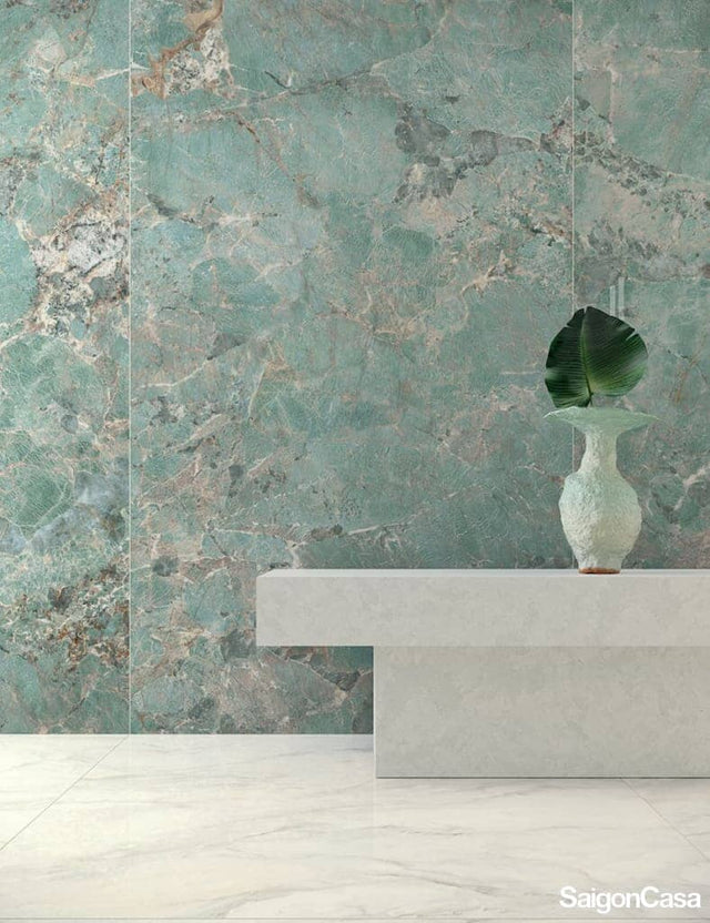 Gạch Vân Đá Khổ Lớn Foyer 120x278cm - SaigonCasa | Curated Surfaces & Contemporary Living