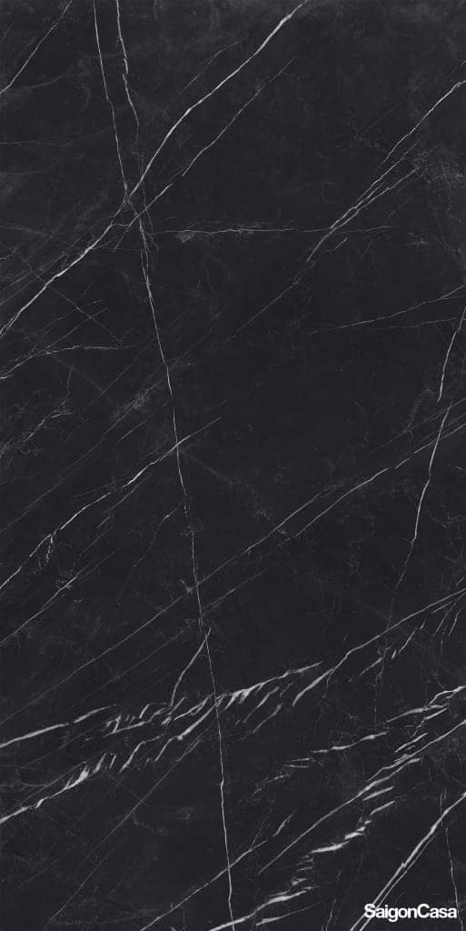 Gạch Vân Đá Khổ Lớn Marquina 120x270cm - SaigonCasa | Curated Surfaces & Contemporary Living