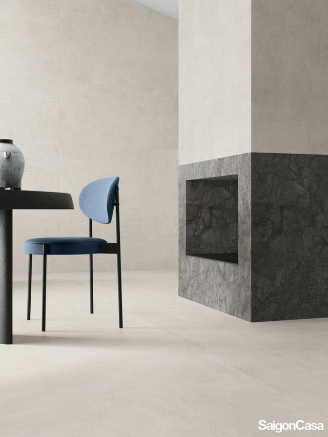 Gạch Vân Đá Tự Nhiên Stonecloud White 60x120cm - SaigonCasa | Curated Surfaces & Contemporary Living