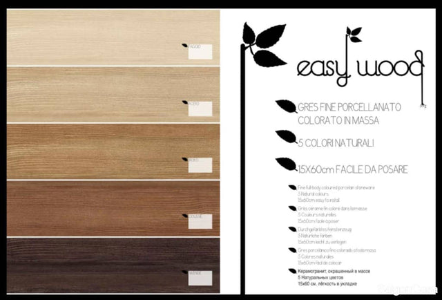Gạch Vân Gỗ Easy Wood - SaigonCasa | Curated Surfaces & Contemporary Living