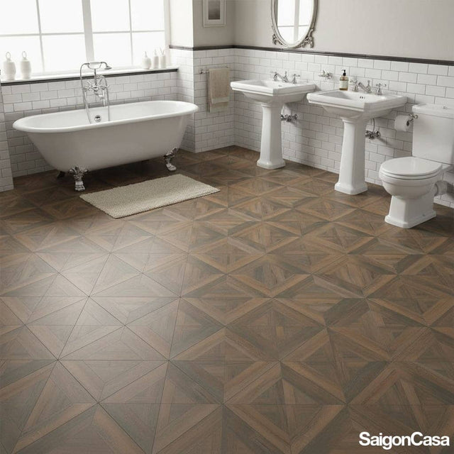 Gạch Vân Gỗ Sajonia 80x80cm - SaigonCasa | Curated Surfaces & Contemporary Living