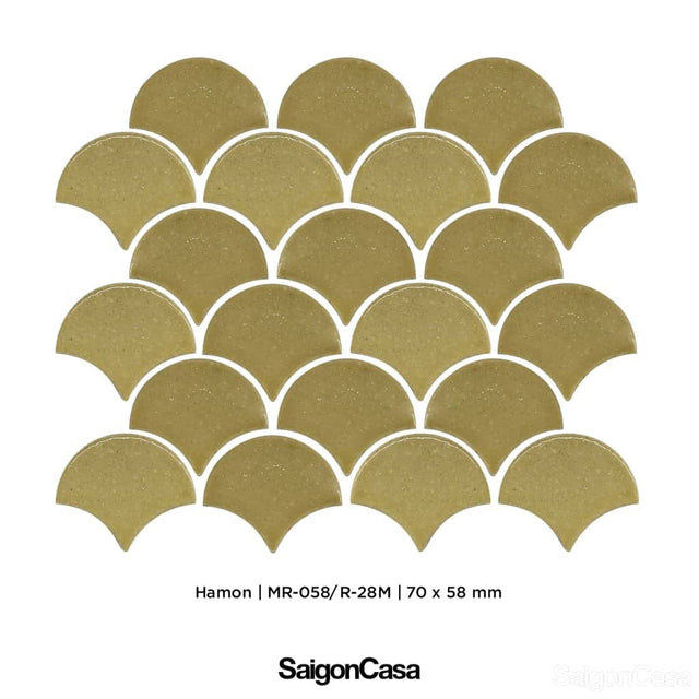 Gạch Vảy Cá Hamon - SaigonCasa | Curated Surfaces & Contemporary Living