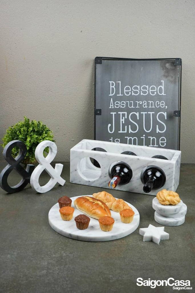 Giá Để Rượu Bằng Đá Marble 