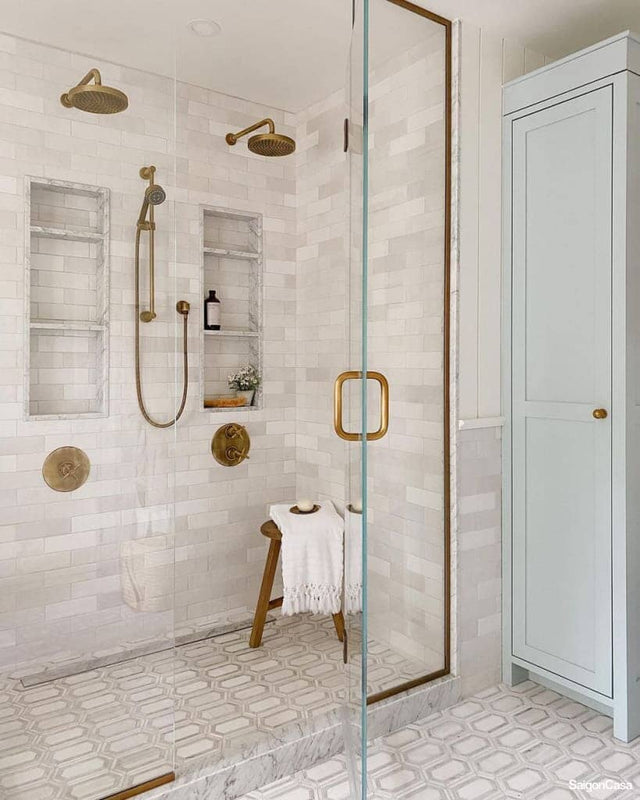 Hộc Âm Tường Phòng Tắm - SaigonCasa | Curated Surfaces & Contemporary Living