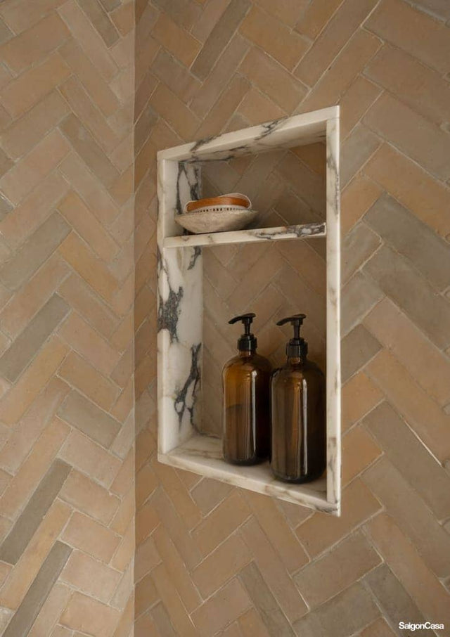 Hộc Âm Tường Phòng Tắm - SaigonCasa | Curated Surfaces & Contemporary Living