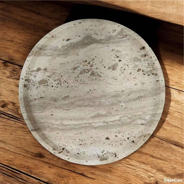 Khay Đá Travertine