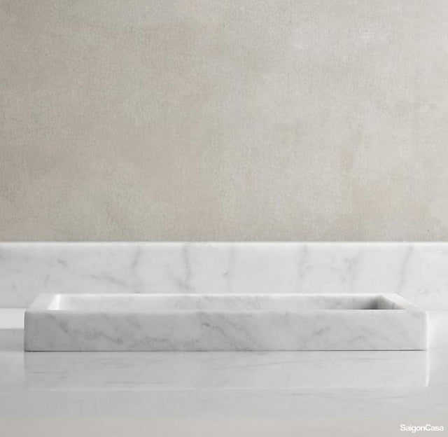 Khay Đá Marble Trang Trí - SaigonCasa | Curated Surfaces & Contemporary Living