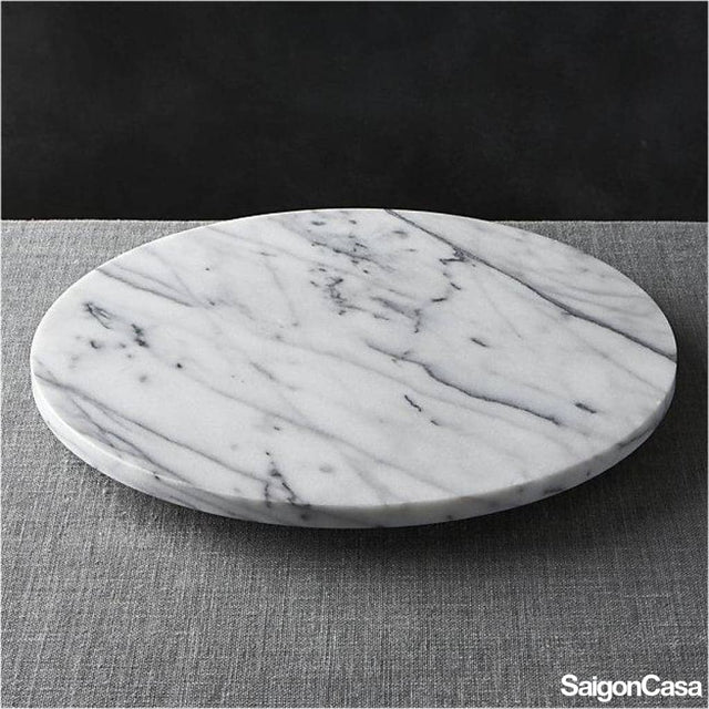 Khay Đá Marble Tròn - SaigonCasa | Curated Surfaces & Contemporary Living
