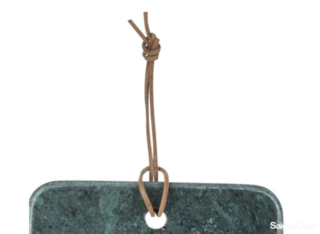Khay Đá Marble Với Quai Da - SaigonCasa | Curated Surfaces & Contemporary Living