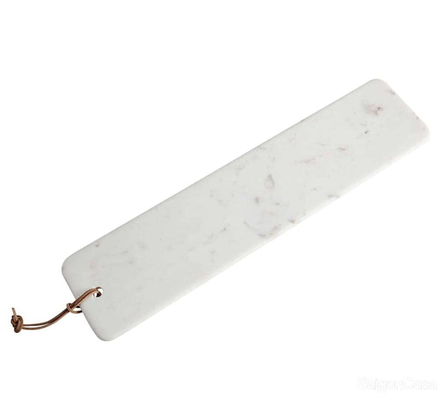 Khay Đá Marble Với Quai Da - SaigonCasa | Curated Surfaces & Contemporary Living