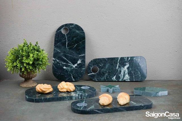 khay đá Nero Marquina