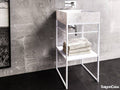Lavabo Đá + Chân Kim Loại - SaigonCasa | Curated Surfaces & Contemporary Living