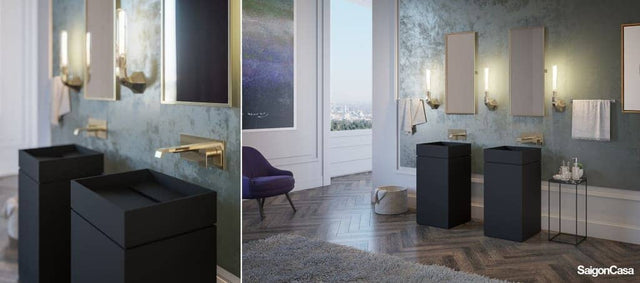 Lavabo Đá Loại Đứng - SaigonCasa | Curated Surfaces & Contemporary Living