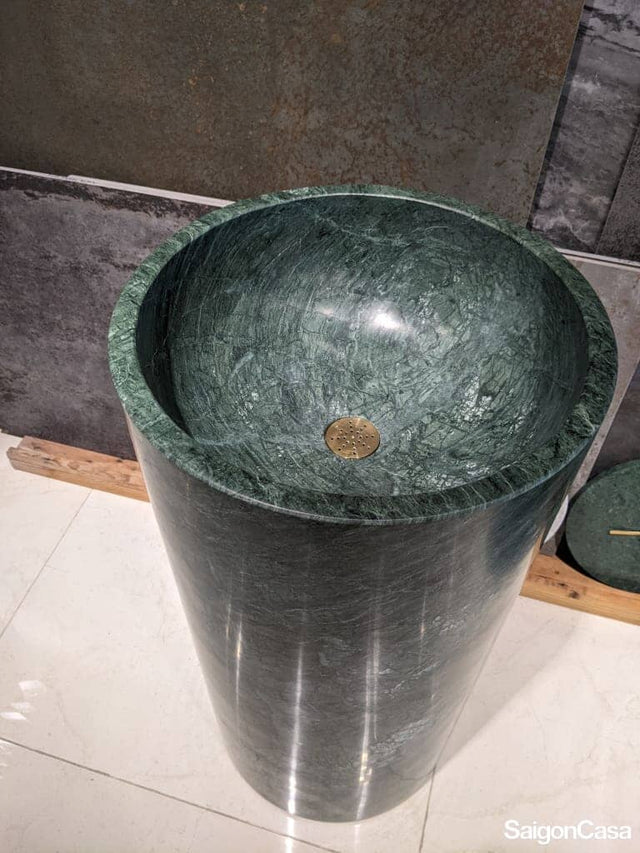 Lavabo Đá Nguyên Khối - SaigonCasa | Curated Surfaces & Contemporary Living