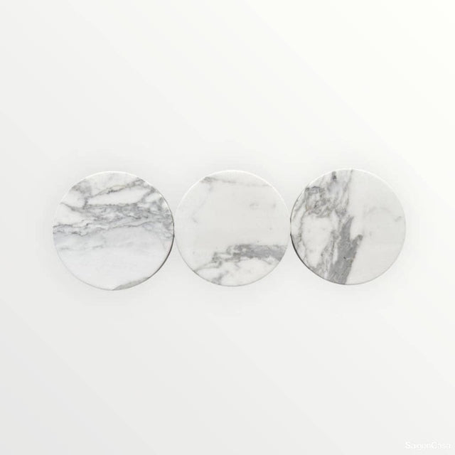 Lót Ly Đá Marble Tròn - SaigonCasa | Curated Surfaces & Contemporary Living