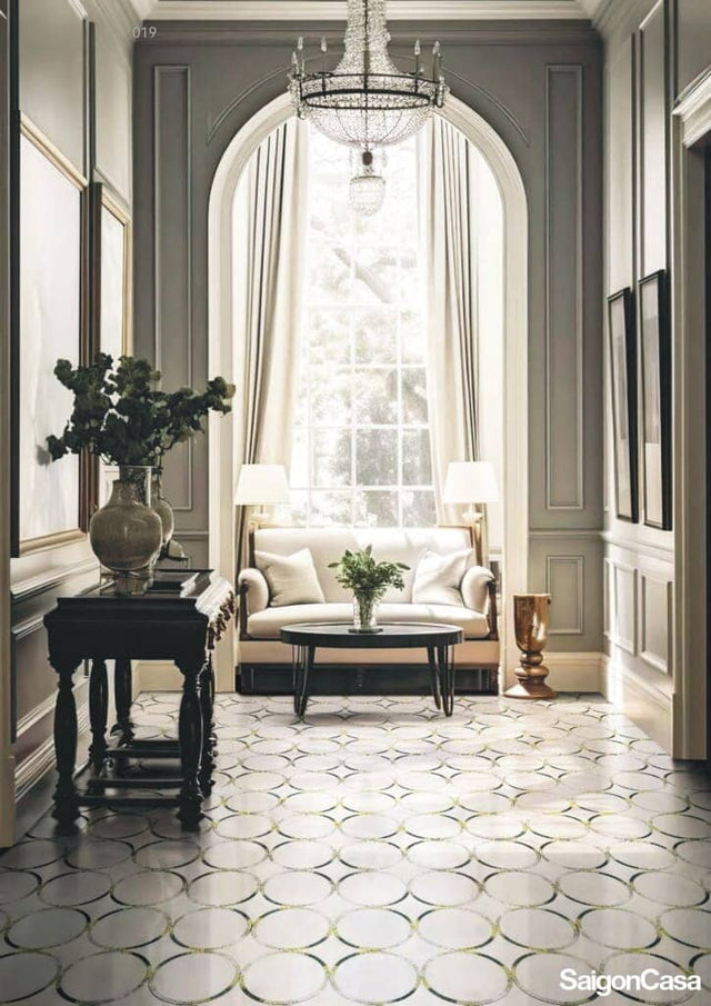 Luxury Marble Waterjet Mosaic - SaigonCasa | Curated Surfaces & Contemporary Living
