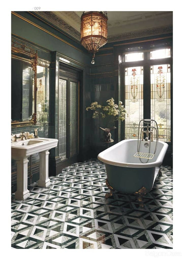Luxury Marble Waterjet Mosaic - SaigonCasa | Curated Surfaces & Contemporary Living