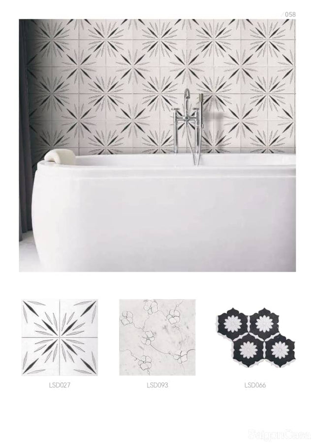 Luxury Marble Waterjet Mosaic - SaigonCasa | Curated Surfaces & Contemporary Living