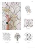 Luxury Marble Waterjet Mosaic - SaigonCasa | Curated Surfaces & Contemporary Living