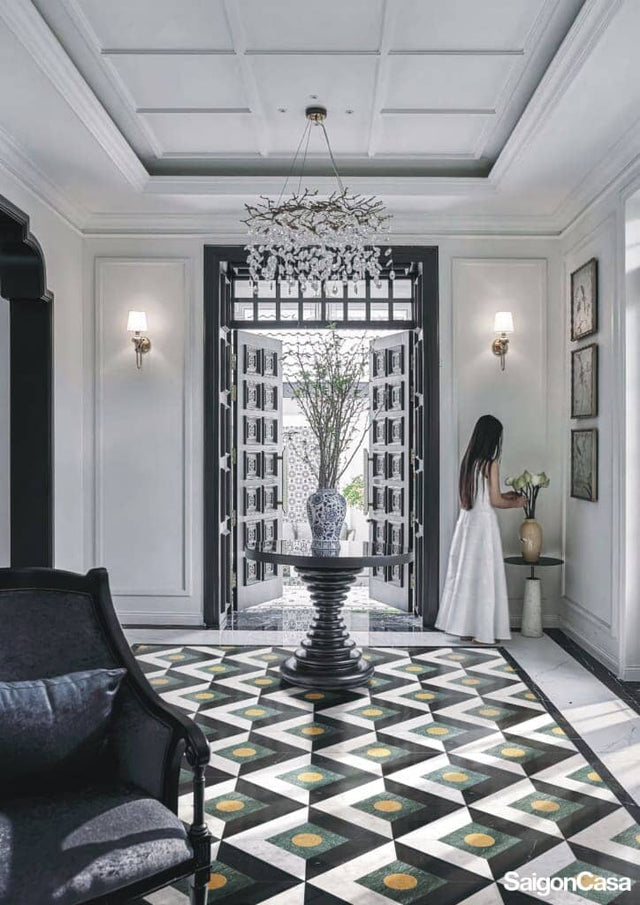 Luxury Marble Waterjet Mosaic - SaigonCasa | Curated Surfaces & Contemporary Living